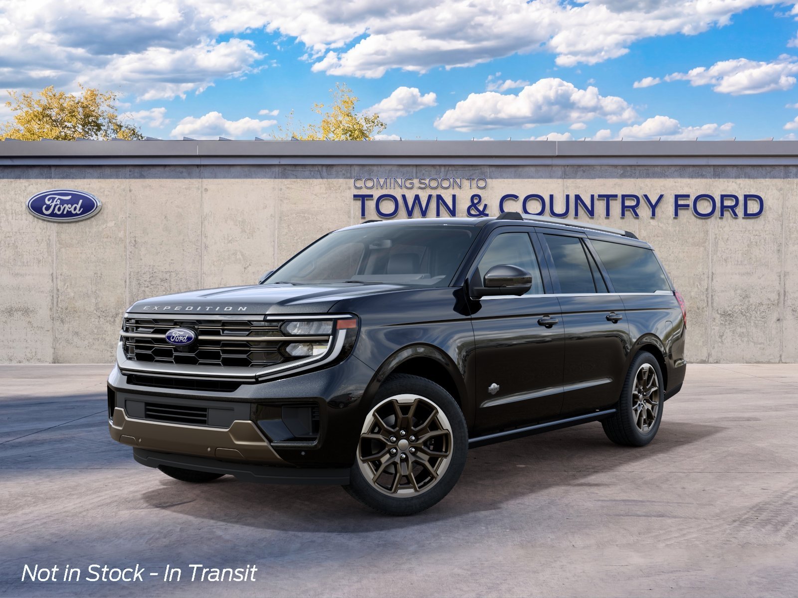 New 2027 Agate Black Metallic Ford MAX King Ranch® image 2