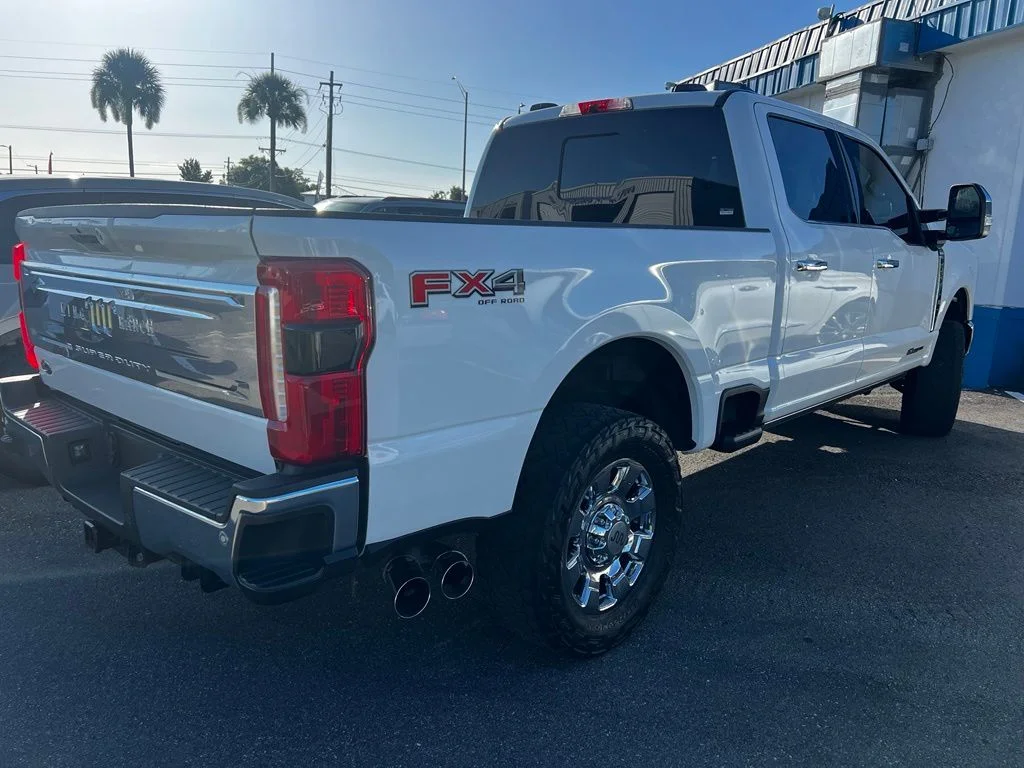 Certified Used 2024 White Ford King Ranch image 4