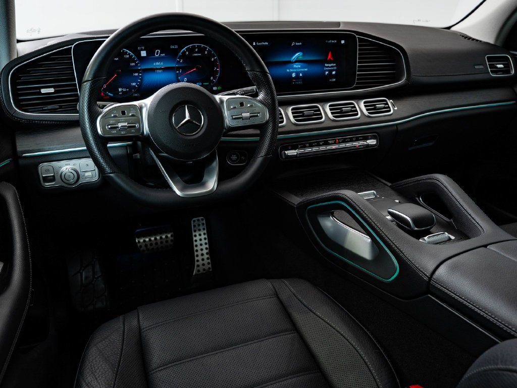 Certified Used 2023 Polar White Mercedes-Benz GLS 580 image 4