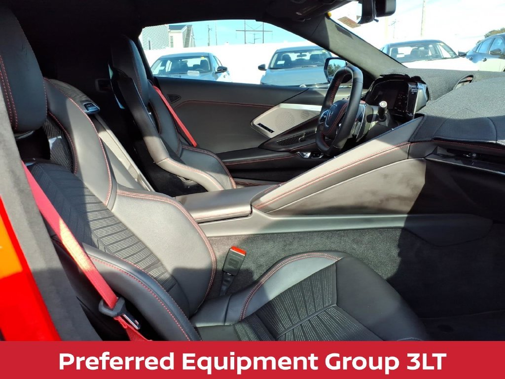 Used 2020 Torch Red Chevrolet Stingray 3lt w/z51, front end lift, carbon fiber roof & more! image 16