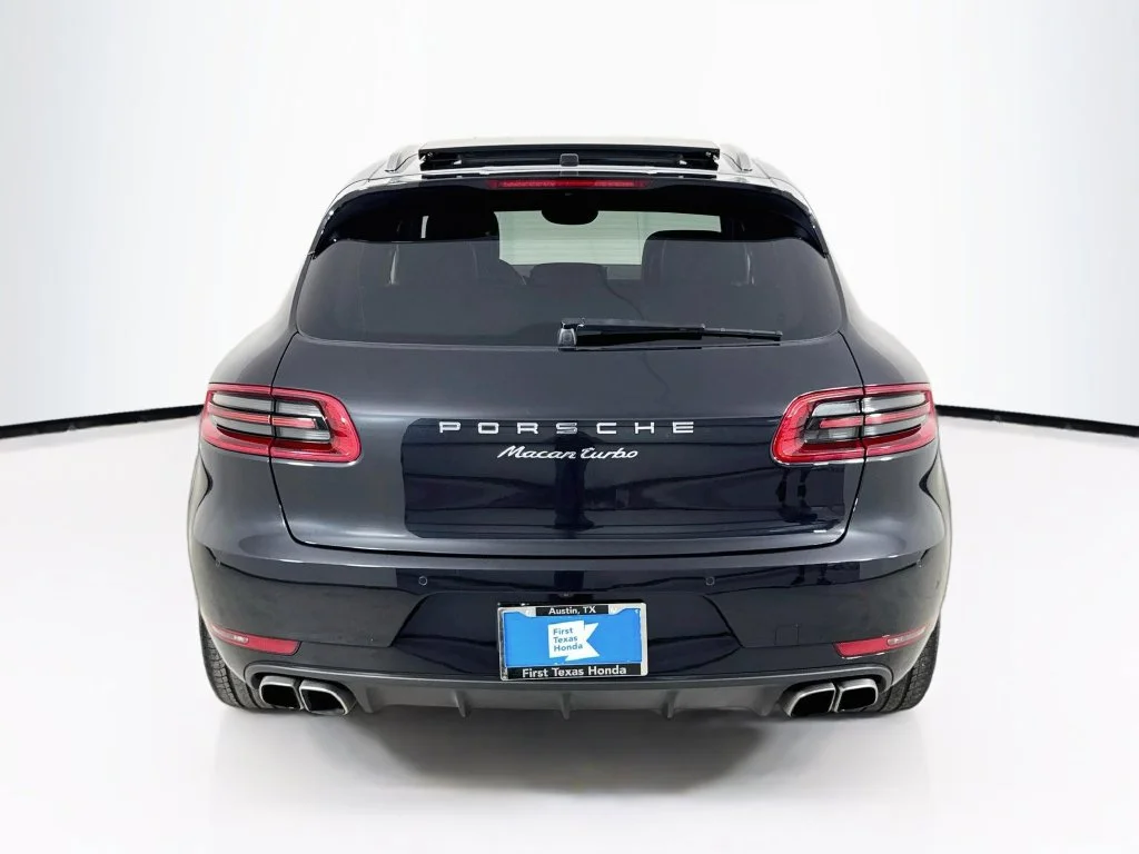 Used 2016 Jet Black Metallic Porsche Turbo image 6