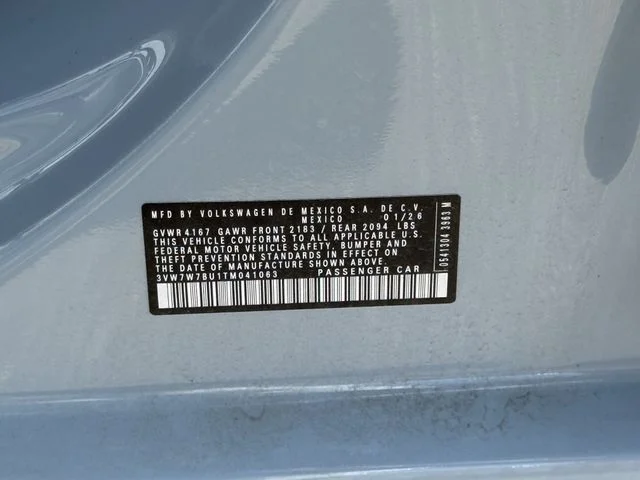 New 2026 Gray Volkswagen 1.5T SE image 23