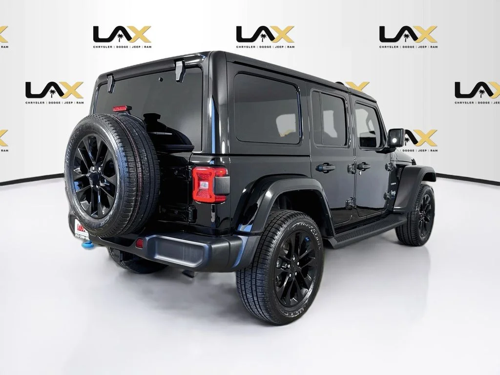 Used 2023 Black Jeep Sahara 4xe image 7