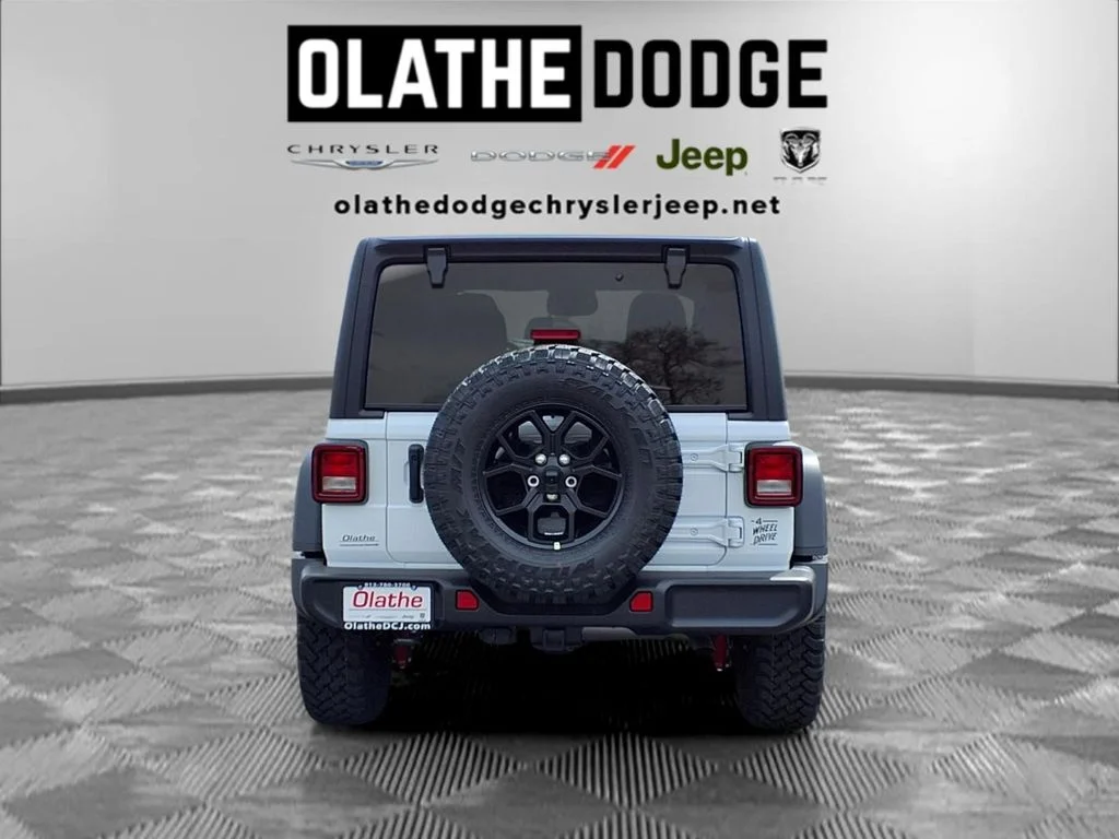 New 2026 Bright White Clear-Coat Exterior Paint Jeep Willys image 21