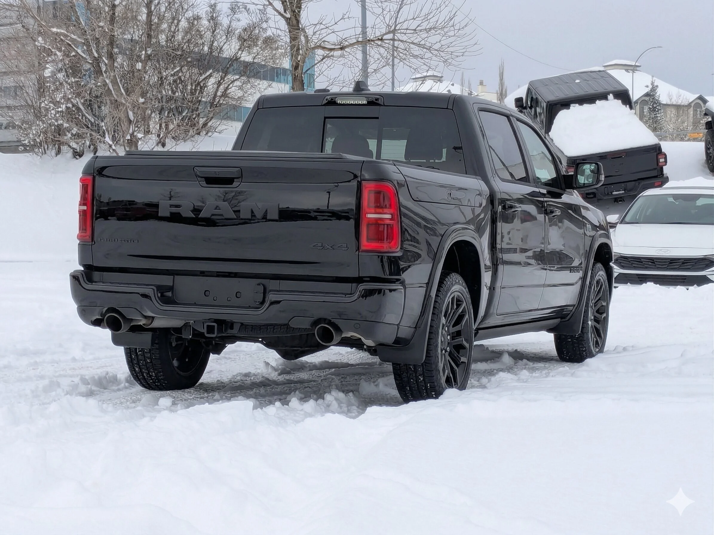 New 2026 Black RAM Limited - 5.7L HEMI V8 LEVEL 1 PKG PANO SUNROOF image 8