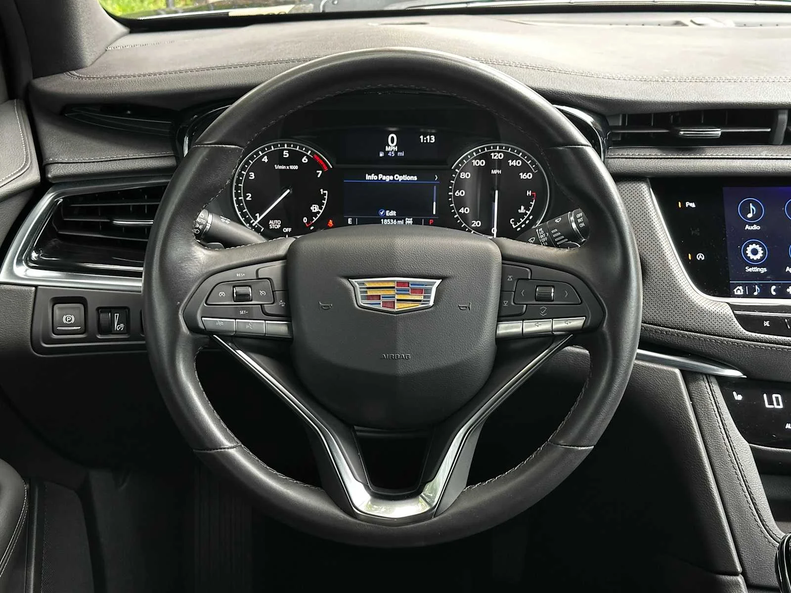 Certified Used 2025 Stellar Black Metallic Cadillac Luxury image 18