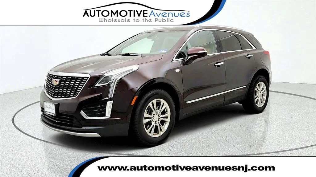 Used 2020 Garnet Metallic Cadillac AWD 4dr Premium Luxury w/ 3.6L V6 & Navigation image 1