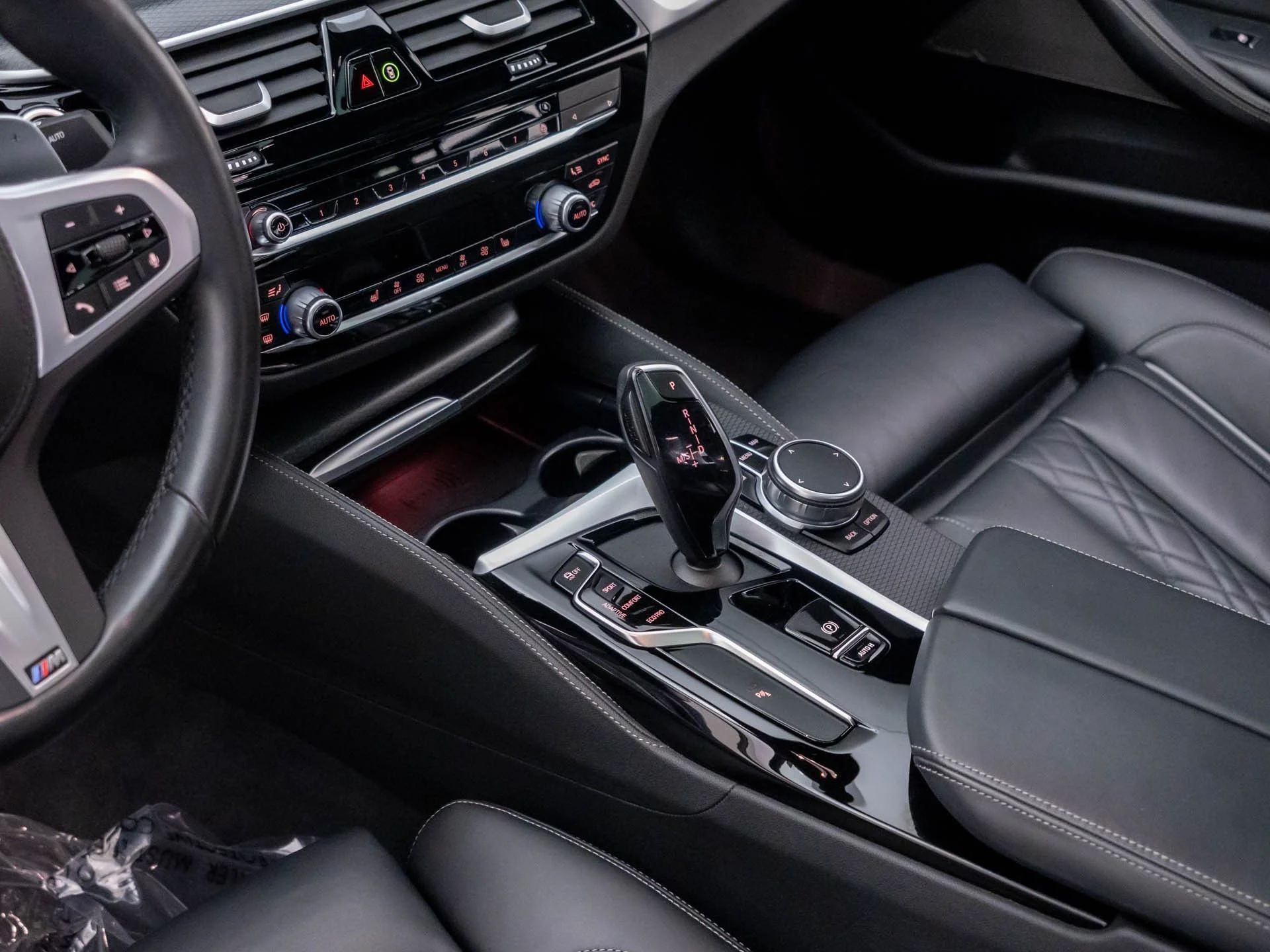 Certified Used 2023 Black BMW M550i xDrive image 13
