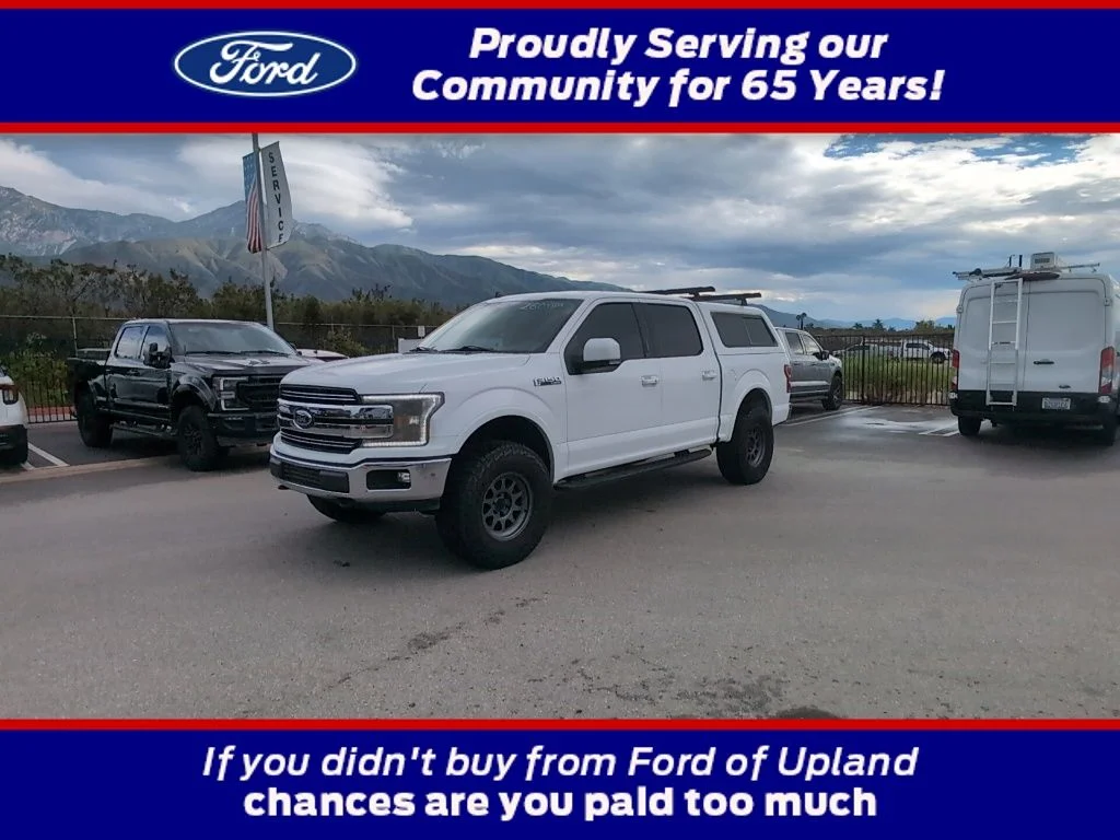 Used 2019 Oxford White Ford Lariat image 1