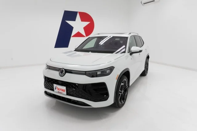 New 2026 Opal White Pearl Volkswagen SEL R-Line Turbo 4MOTION image 1
