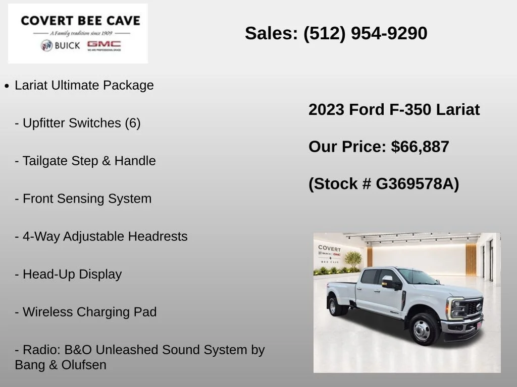 Used 2023 White Ford Lariat image 23