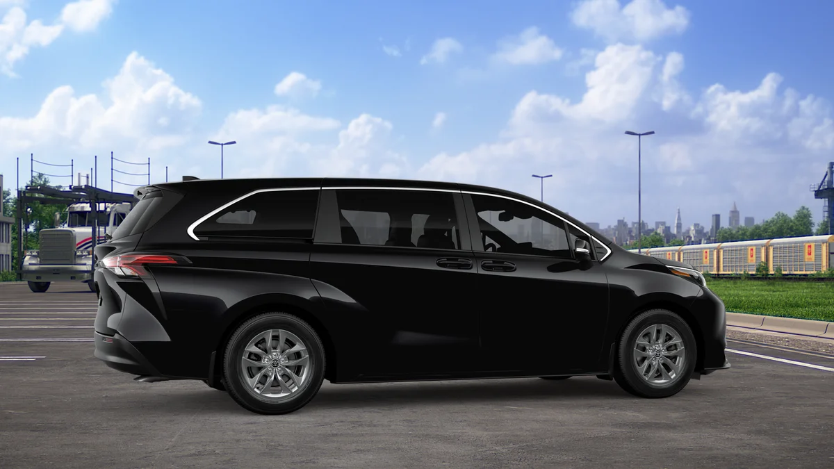 New 2026 Midnight Black Metallic Toyota LE image 11