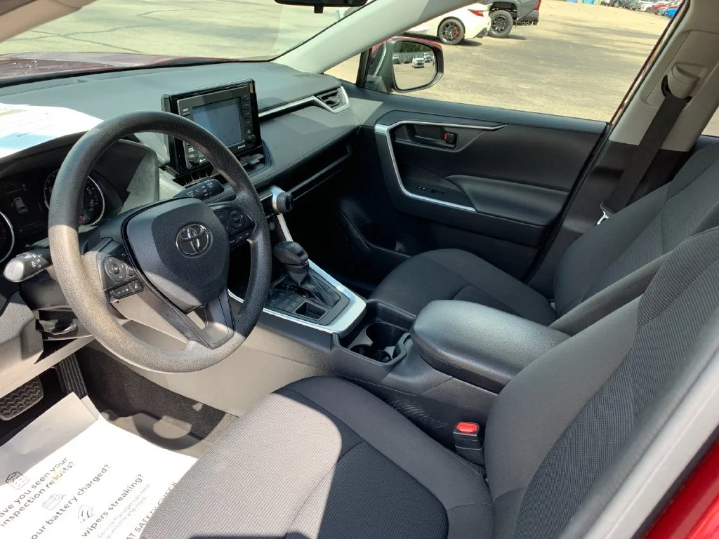 Used 2021 Red Toyota LE image 11