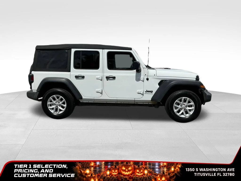 Used 2023 White Jeep Sport S image 11