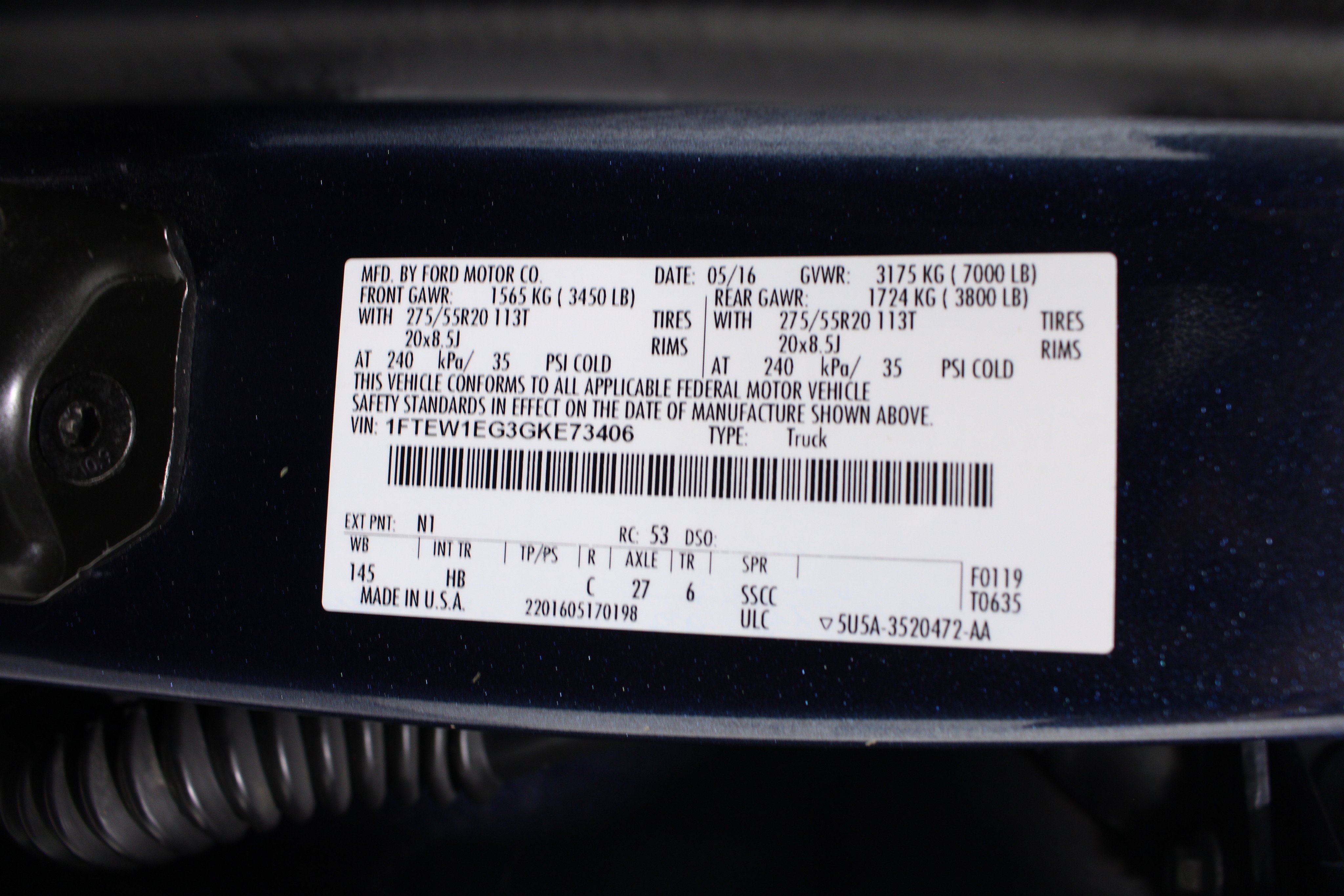 2016 Ford F-150 Lariat - Photo 42