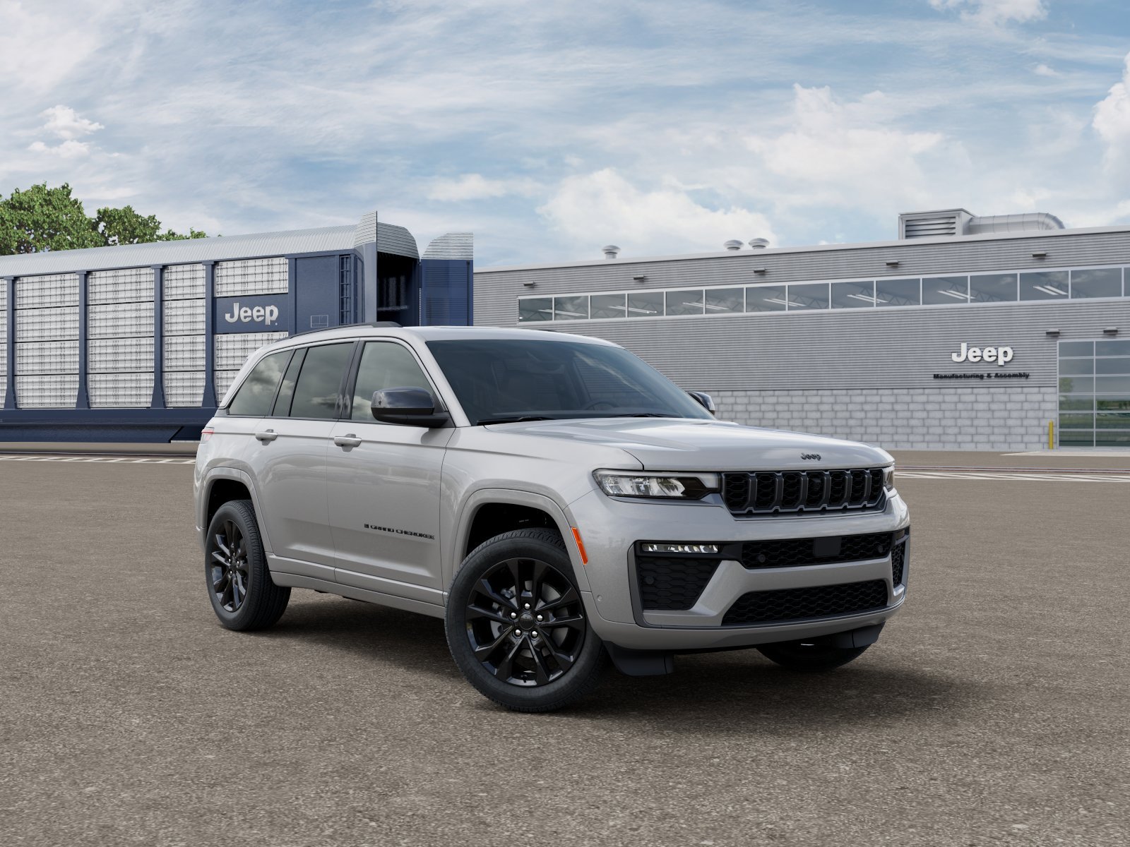 New 2026 Silver Zynith Exterior Paint Jeep Limited Reserve image 3