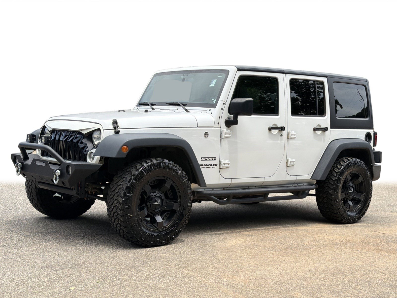 Used 2017 Bright White Clearcoat Jeep Sport image 14