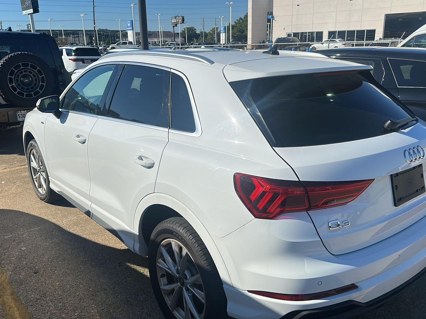 Used 2025 WHITE Audi S line Premium image 5