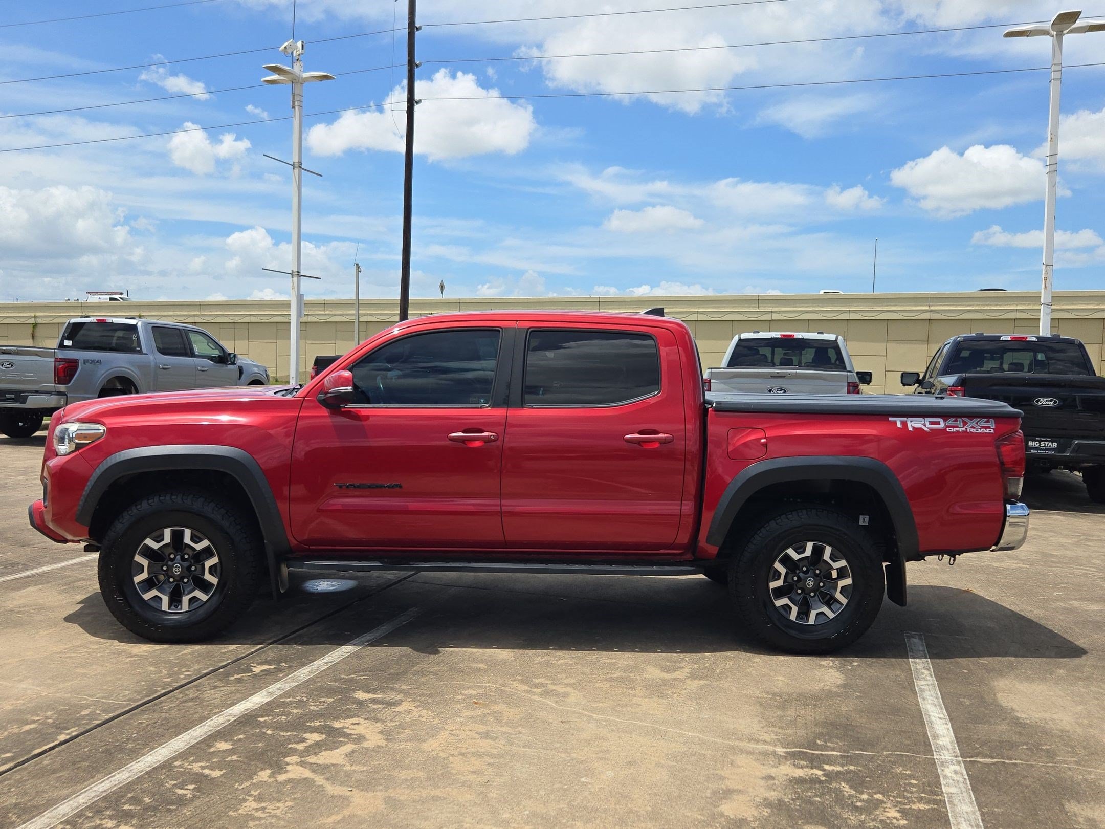 Used 2019 Barcelona Red Metallic Toyota TRD Off-Road image 6