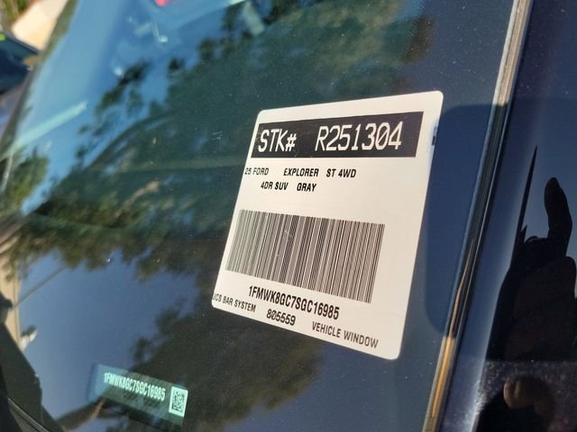 Used 2025 Carbonized Gray Metallic Ford ST image 29