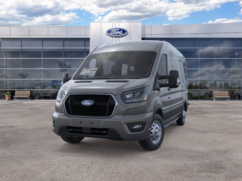 New 2026 Carbonized Gray Metallic Ford Passenger Van XLT image 23