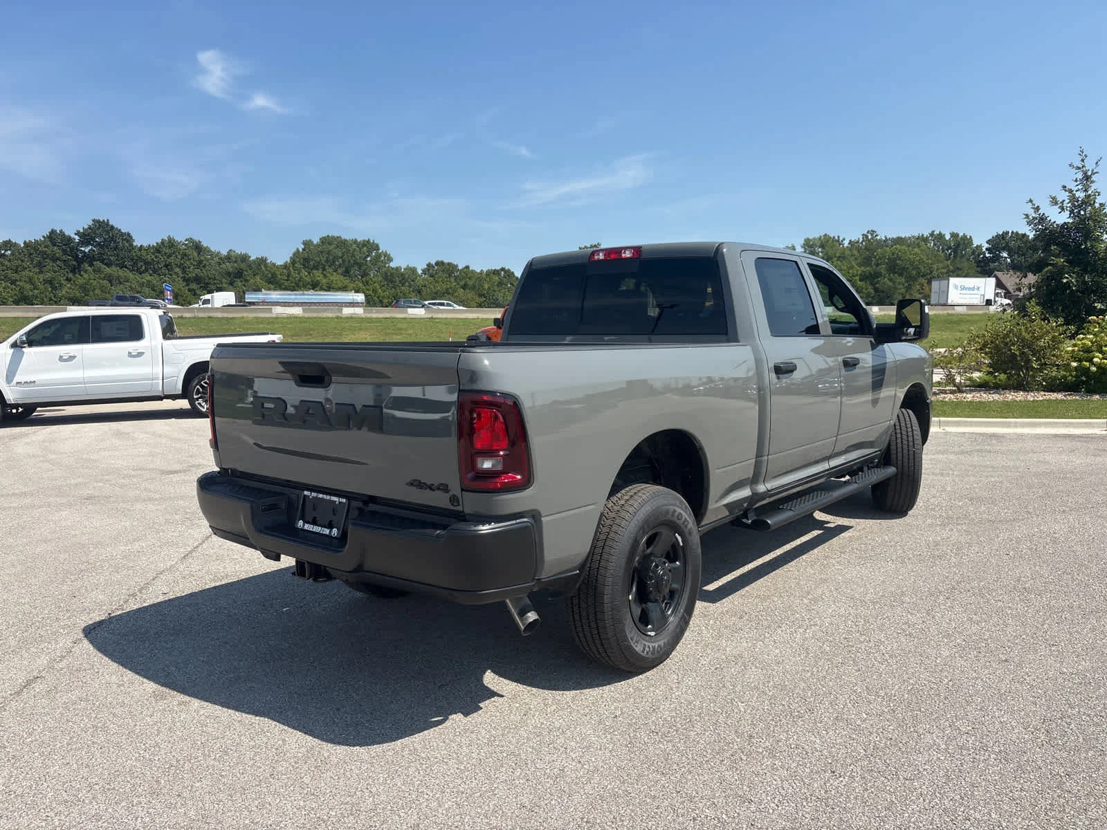 New 2026 Ceramic Gray Clearcoat Ram Tradesman image 10