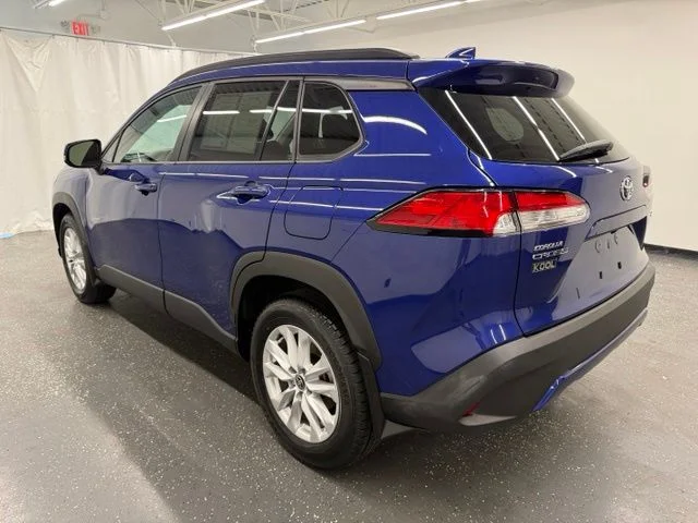 Certified Used 2024 Blue Toyota LE image 4