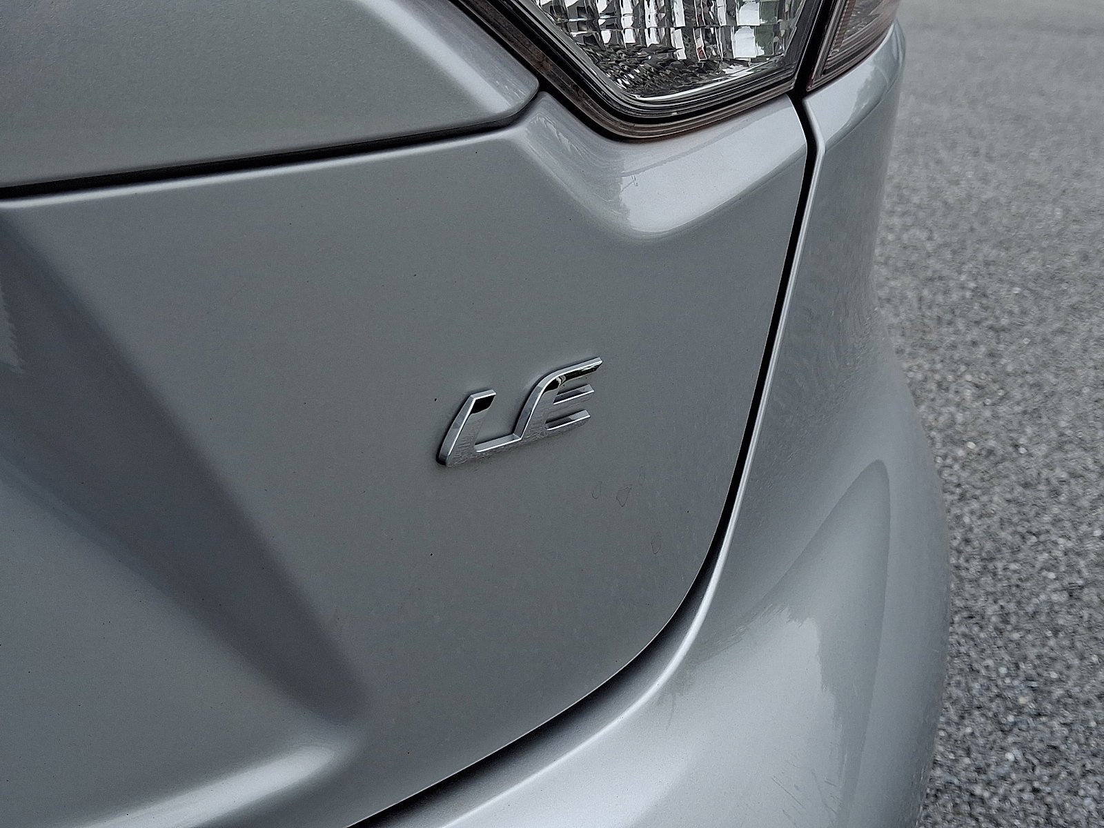 Used 2023 Classic Silver Metallic Toyota LE image 30