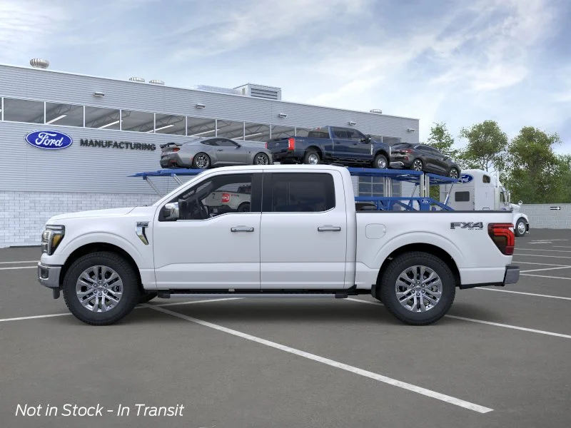 New 2026 Star White Metallic Tri-Coat Ford Lariat® image 3