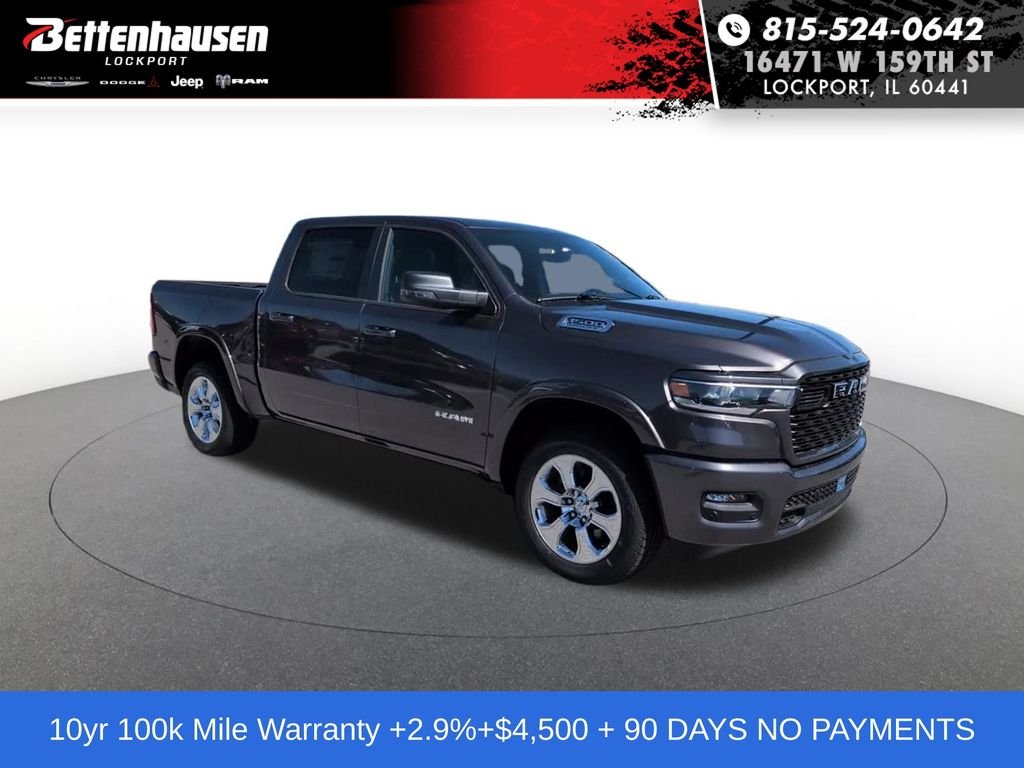 New 2026 Granite Crystal Metallic Clear-Coat Exterior Paint RAM BIG HORN image 4