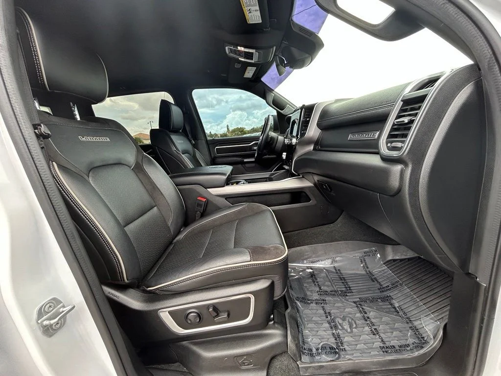 Used 2023 Bright White Clearcoat Ram Laramie image 26