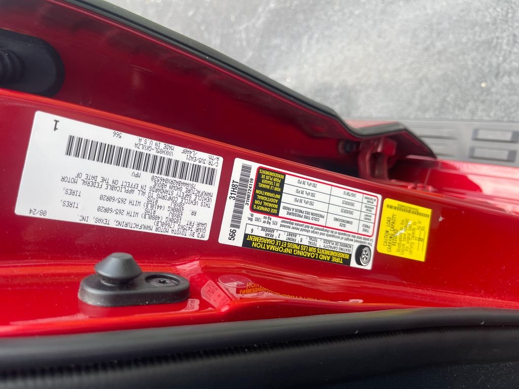 Used 2024 Red Toyota Limited image 26
