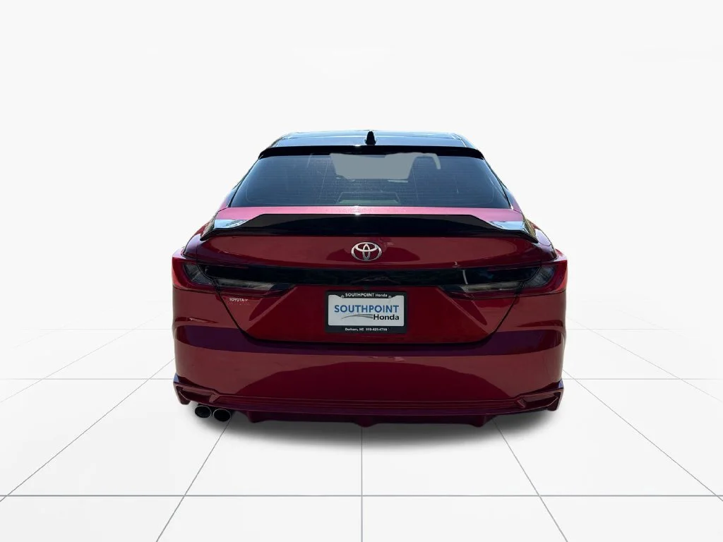 Used 2025 Midnight Black Metallic Toyota XSE image 7