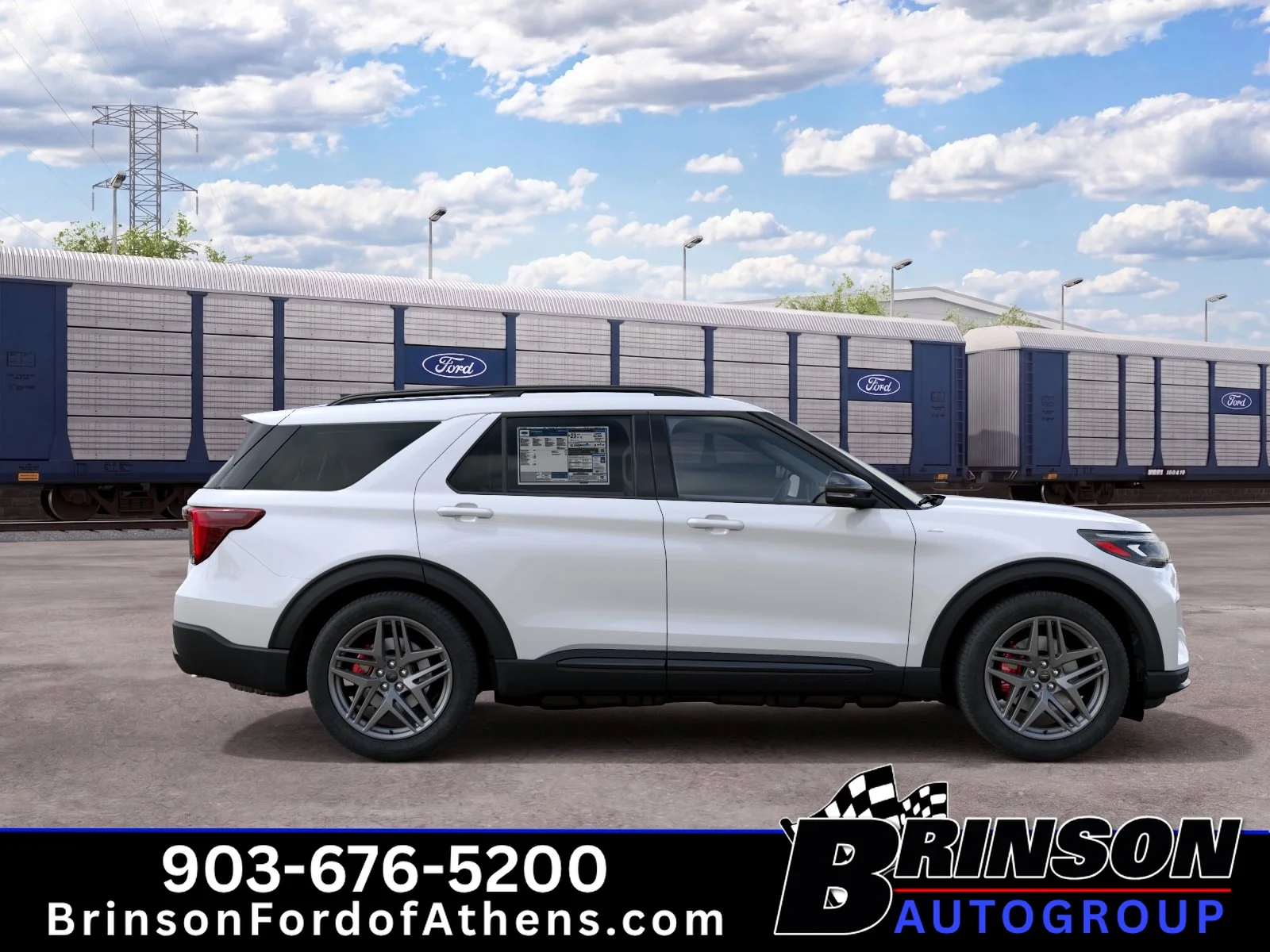 New 2027 Star White Metallic Tri-Coat Ford ST-Line image 5