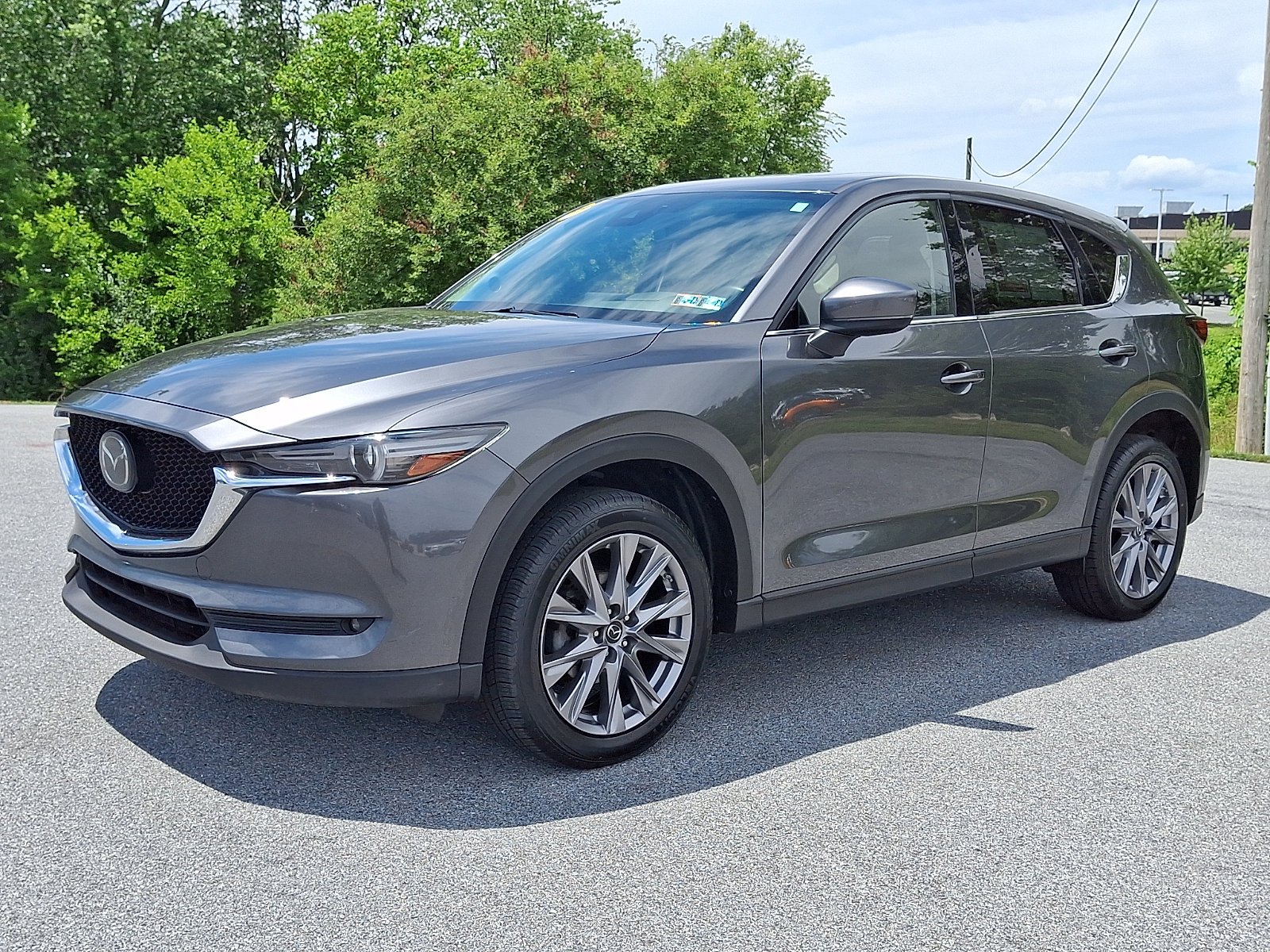 Used 2020 Machine Gray Metallic Mazda Grand Touring image 3