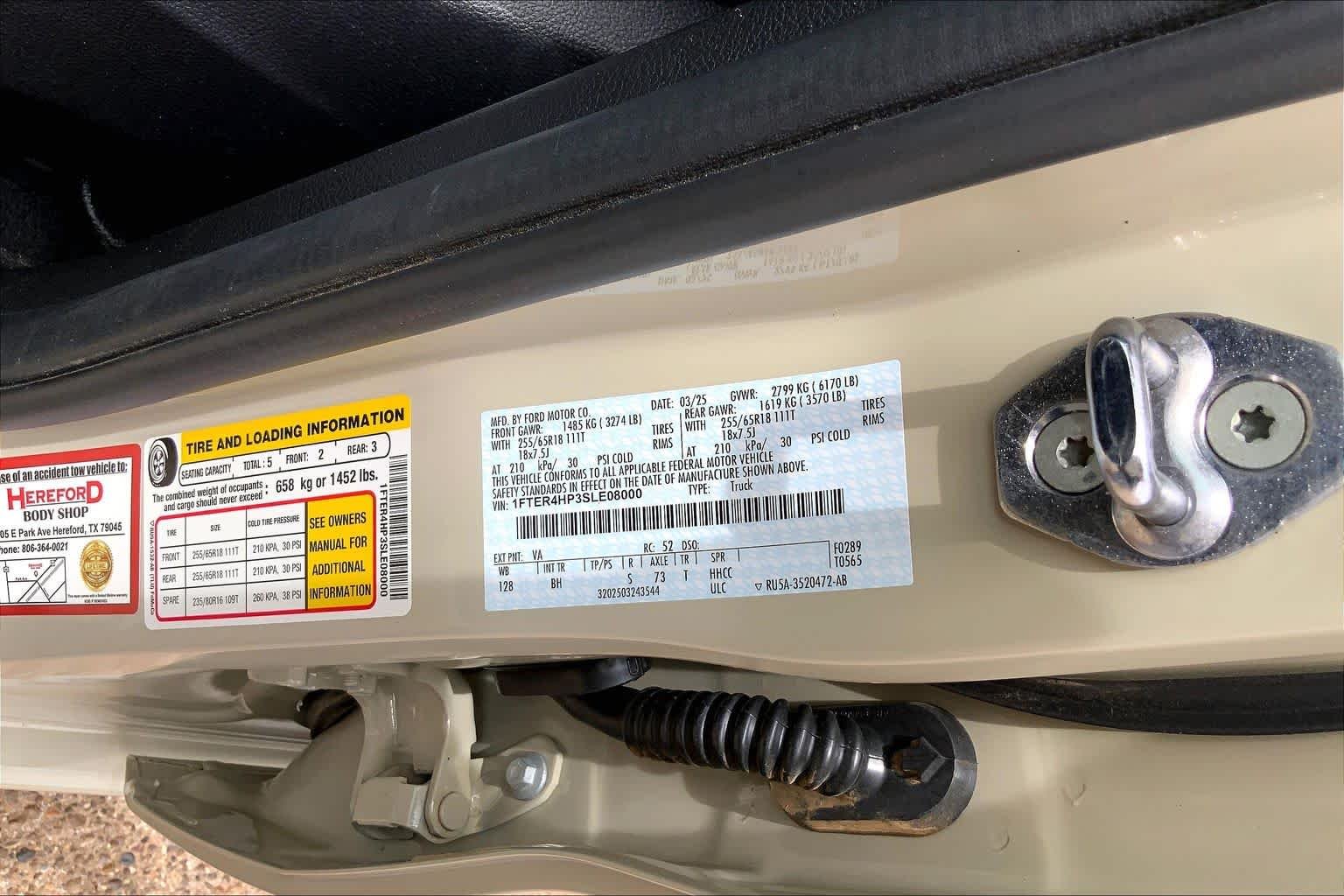 Used 2025 Desert Sand Ford XLT image 37