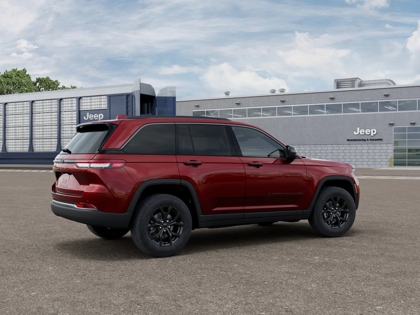 New 2026 Velvet Red Pearlcoat Jeep Altitude image 4