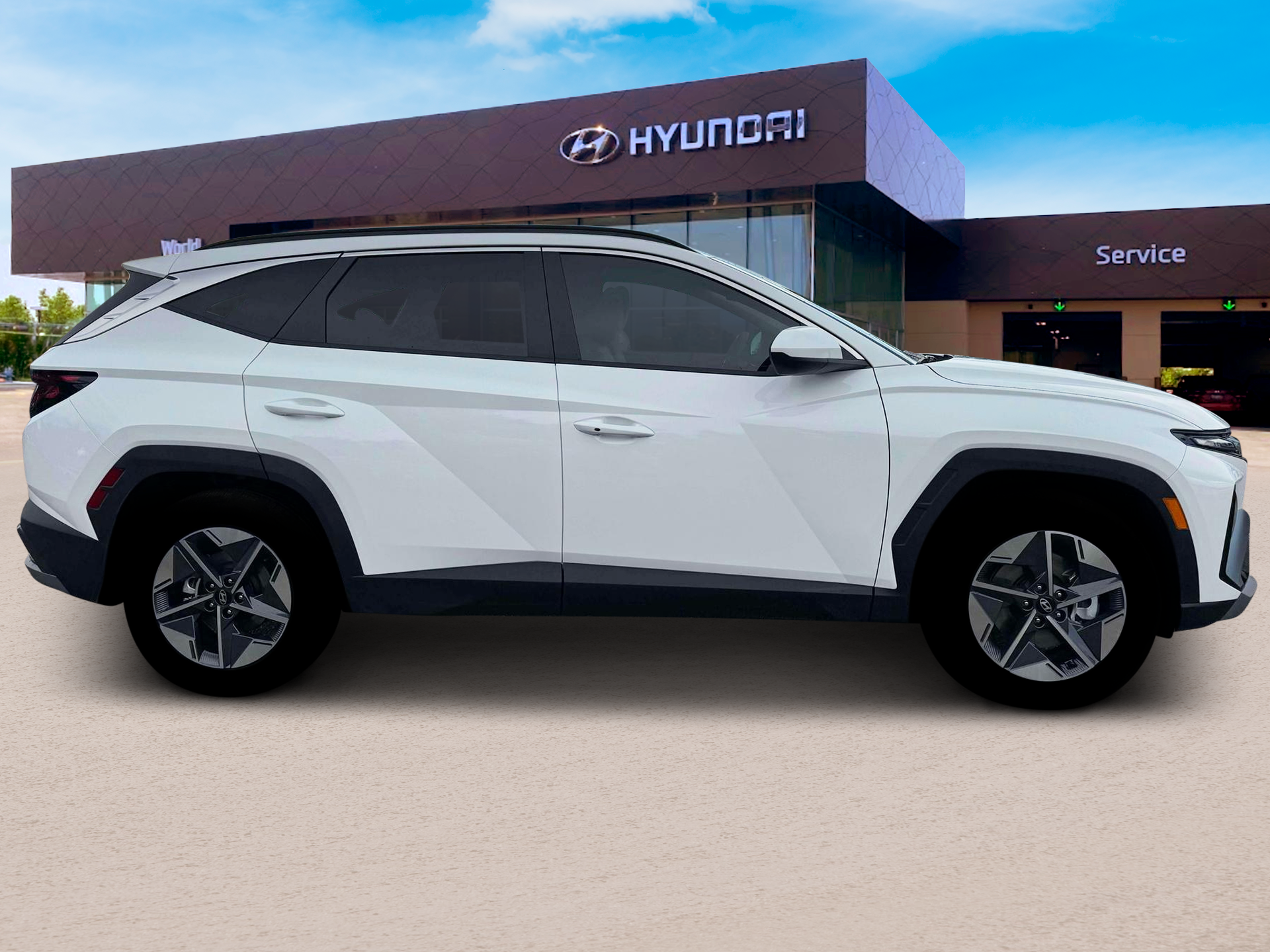 New 2026 Serenity White Pearl Hyundai SEL FWD image 8