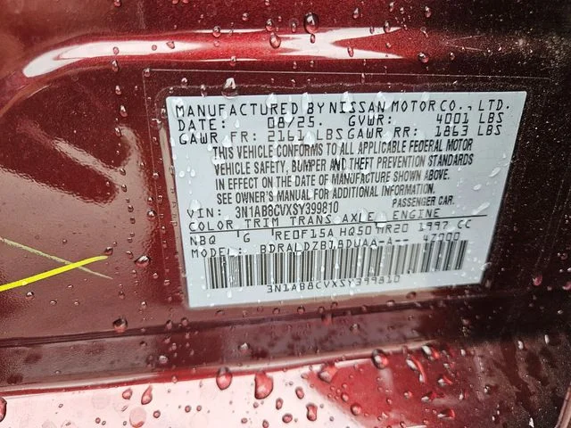 Used 2025 Red Nissan SV image 30