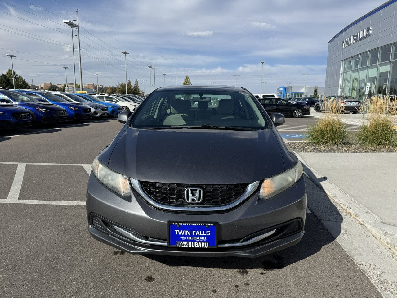 Used 2013 Honda Civic EX with VIN 2HGFB2F86DH584209 for sale in Twin Falls, ID