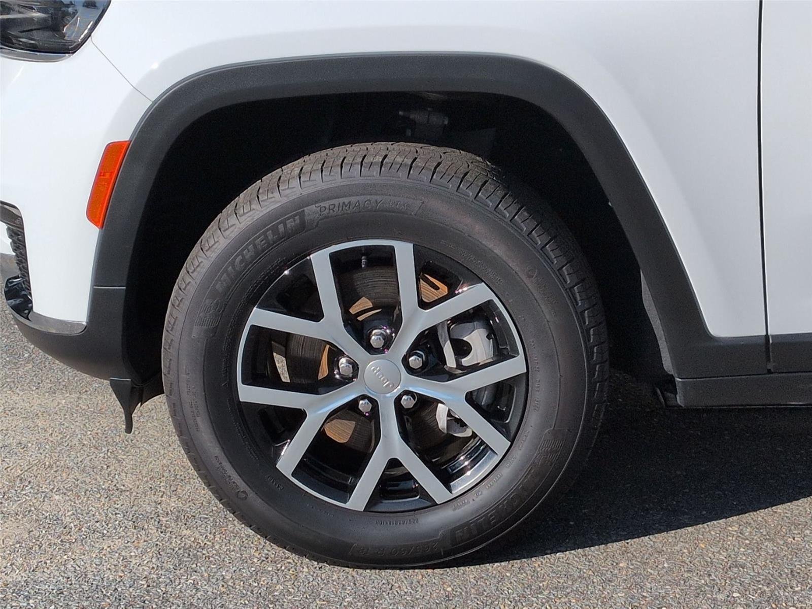 Used 2025 Bright White Clearcoat Jeep Limited image 10