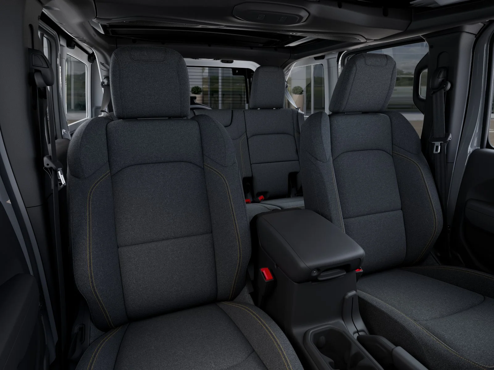 New 2026 Bright White Clear-Coat Exterior Paint Jeep Sport S image 31