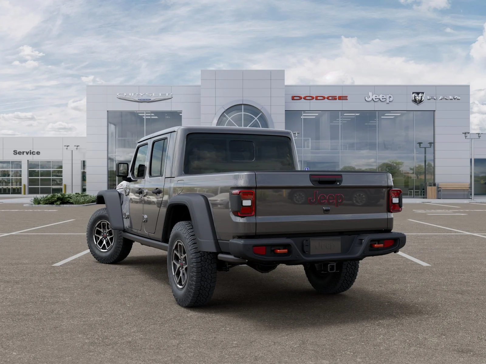 New 2026 Granite Crystal Metallic Clear-Coat Exterior Paint Jeep Rubicon image 31