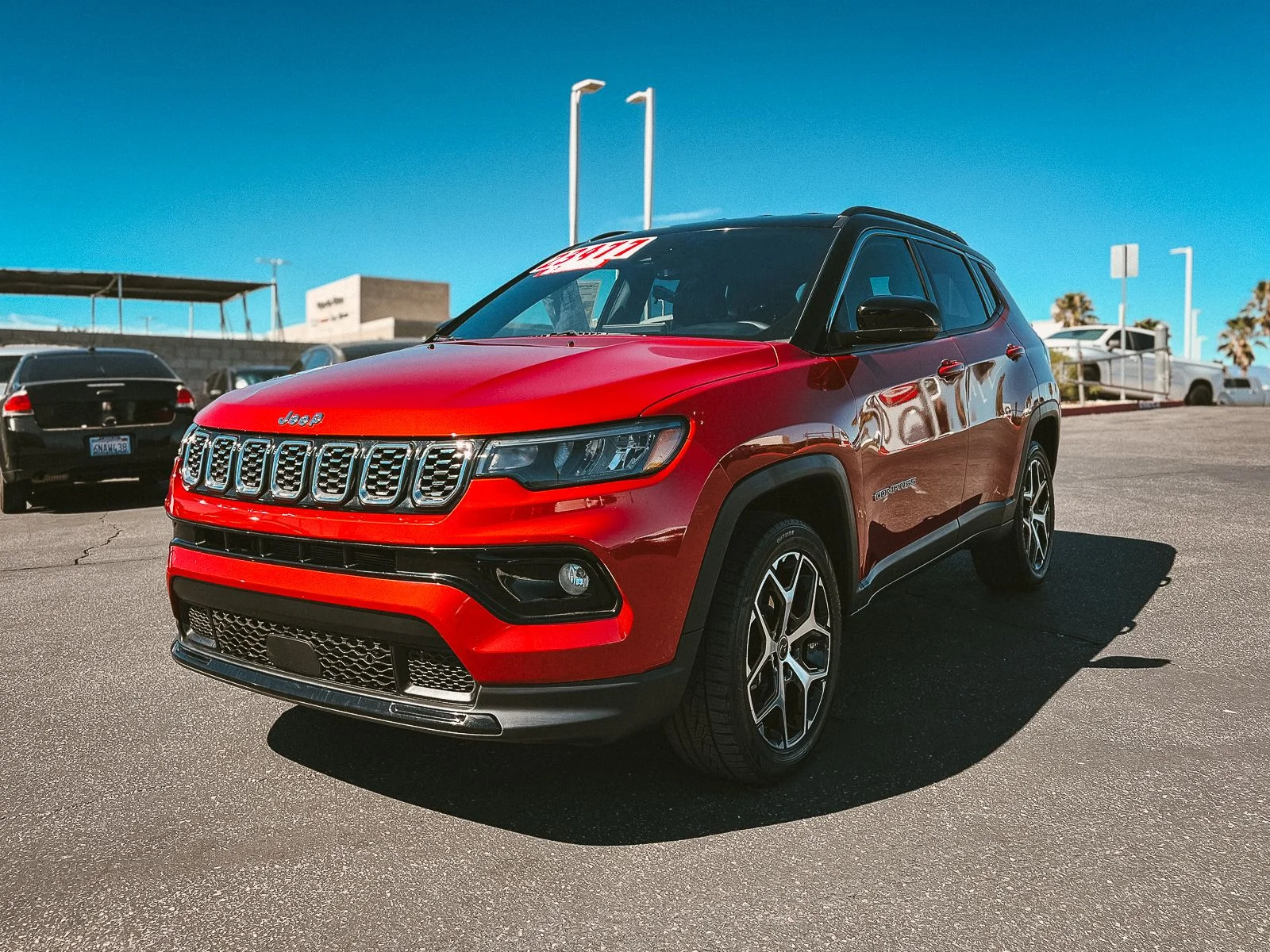 Used 2025 Red Jeep Limited image 3