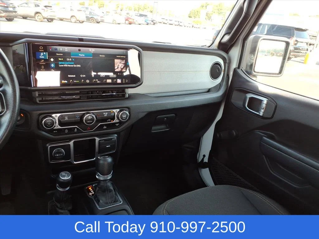Used 2024 White Jeep 4-Door Sport 4x4 image 23