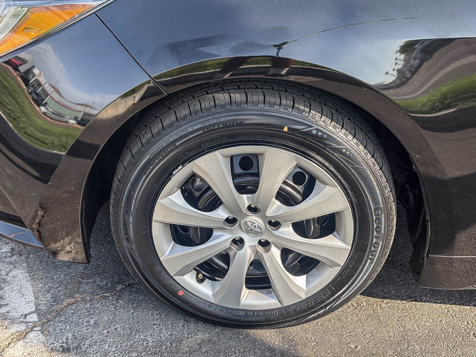 Certified Used 2024 Midnight Black Metallic Toyota LE image 10