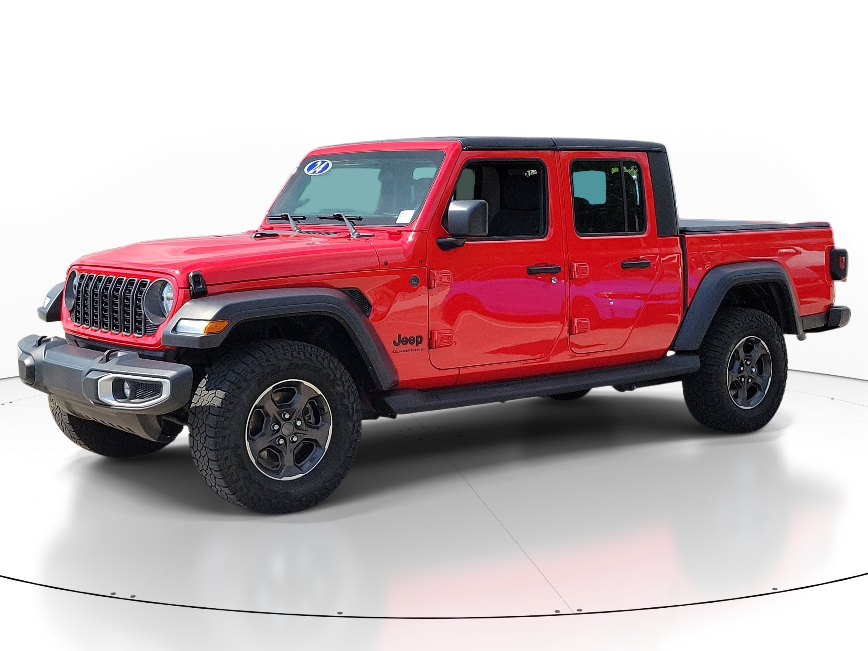 Used 2024 Firecracker Red Clearcoat Jeep Sport image 2