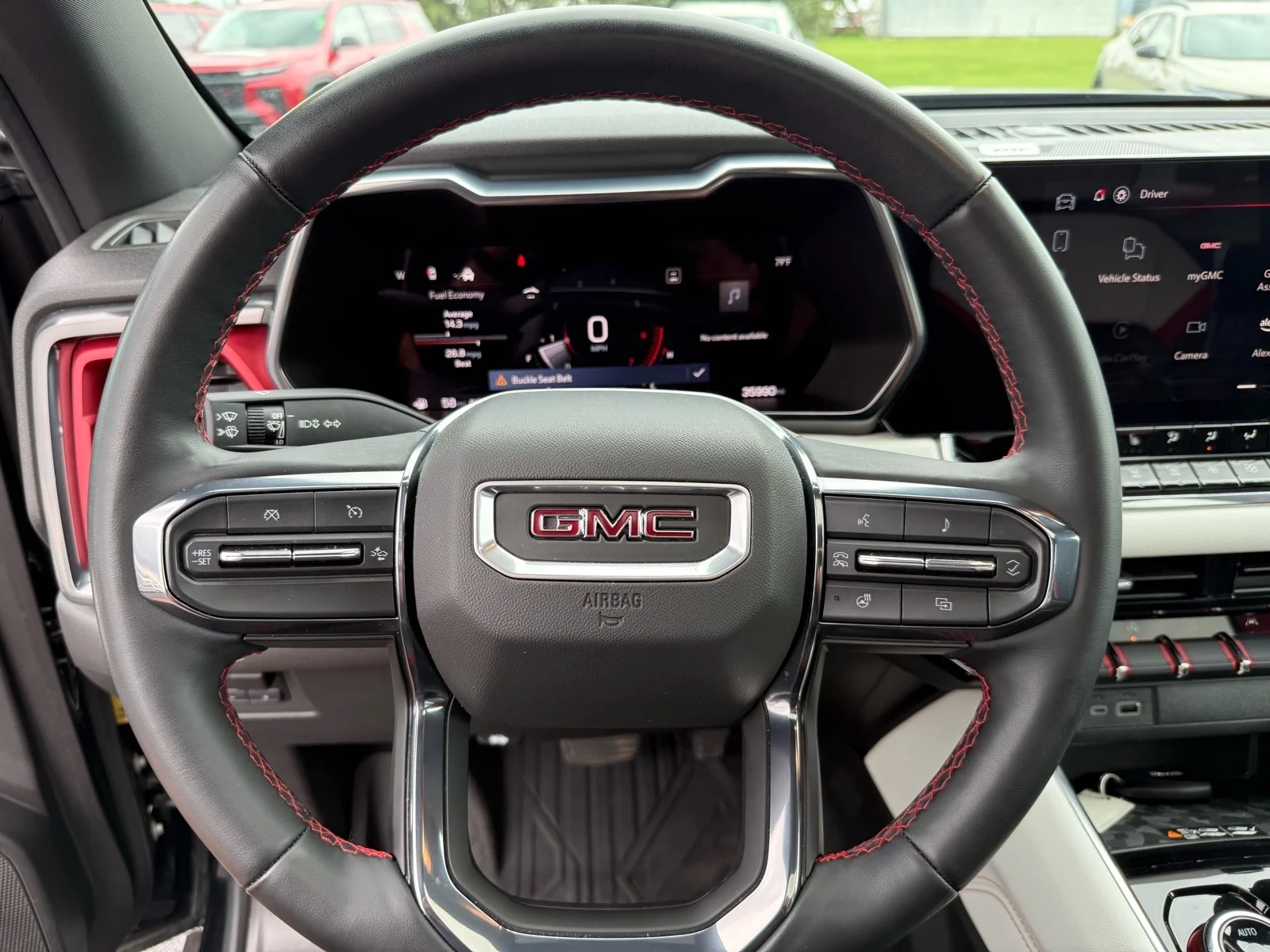 Used 2024 Onyx Black GMC AT4X image 24