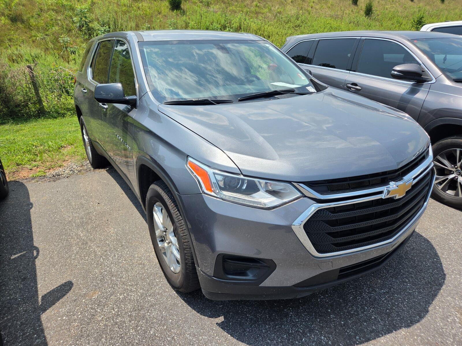 Used 2020 SATIN STEEL METALLIC Chevrolet LS image 3