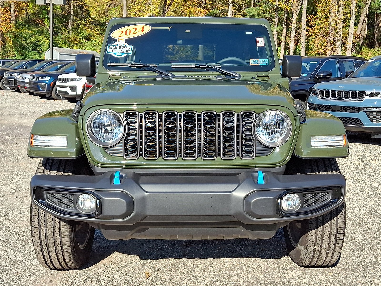 Used 2024 Sarge Green Clearcoat Jeep Sport S image 2
